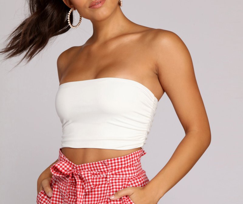 TableClothsUs Keep It Brief Tube Top